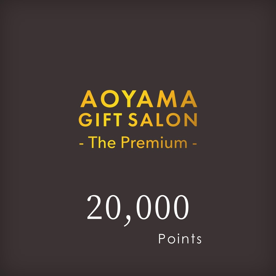 The Premium 20,000Pt